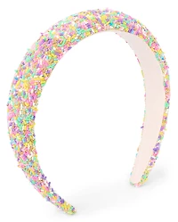 Girls Rainbow Sprinkle Headband
