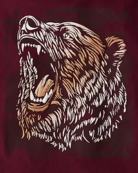 Boys Graphic Hooded Top