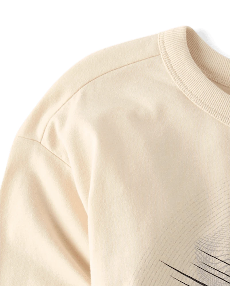 Boys Graphic Relaxed Top