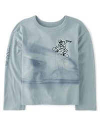 Haut décontracté graphique pour garçon