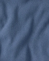 Kids Plush Winter Waffle Thermal Hoodie