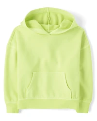 Kids Garment Dyed Premium Fleece Hoodie
