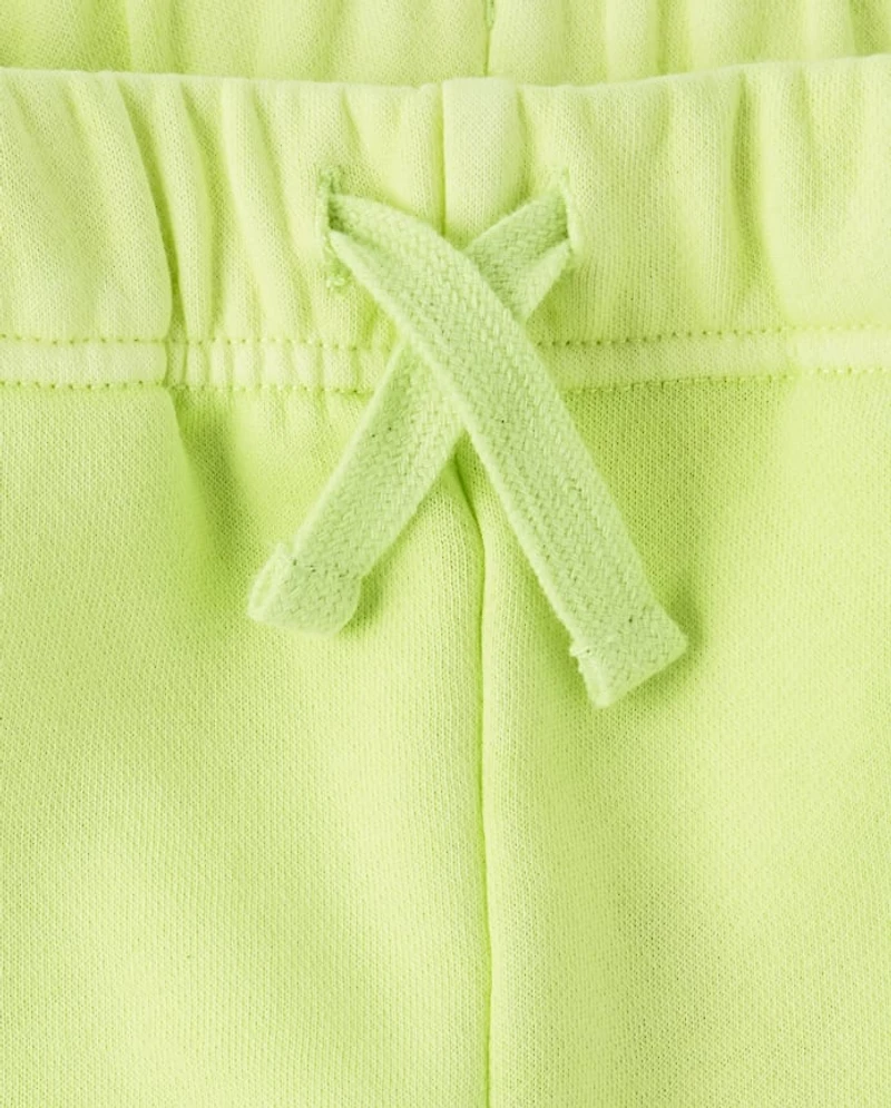 Kids Garment Dyed Premium Fleece Jogger Pants