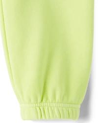 Kids Garment Dyed Premium Fleece Jogger Pants