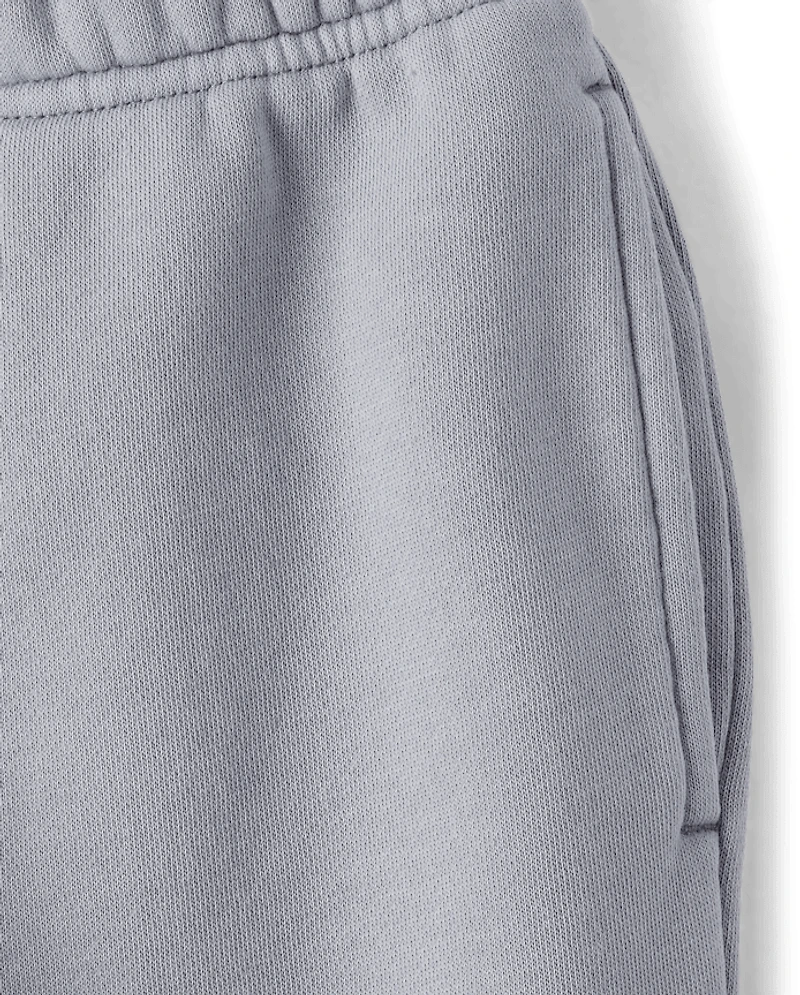 Kids Garment Dyed Premium Fleece Jogger Pants