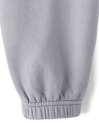 Kids Garment Dyed Premium Fleece Jogger Pants