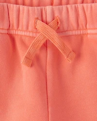 Boys Garment Dyed Premium Fleece Jogger Pants