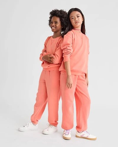 Boys Garment Dyed Premium Fleece Jogger Pants