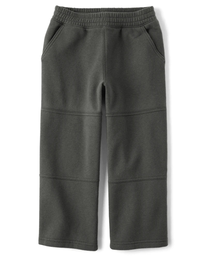 Kids Premium Fleece Utility Wide Leg Pants