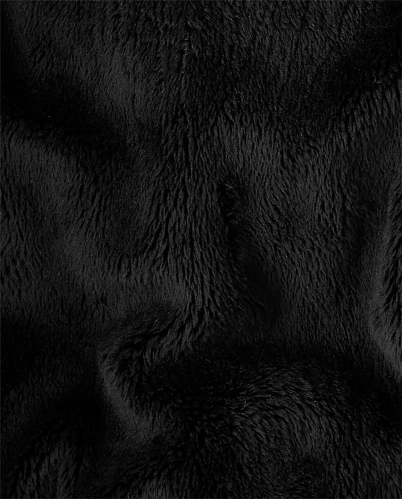 Boys Quilted Heavyweight Faux Fur Lined Puffer Jacket