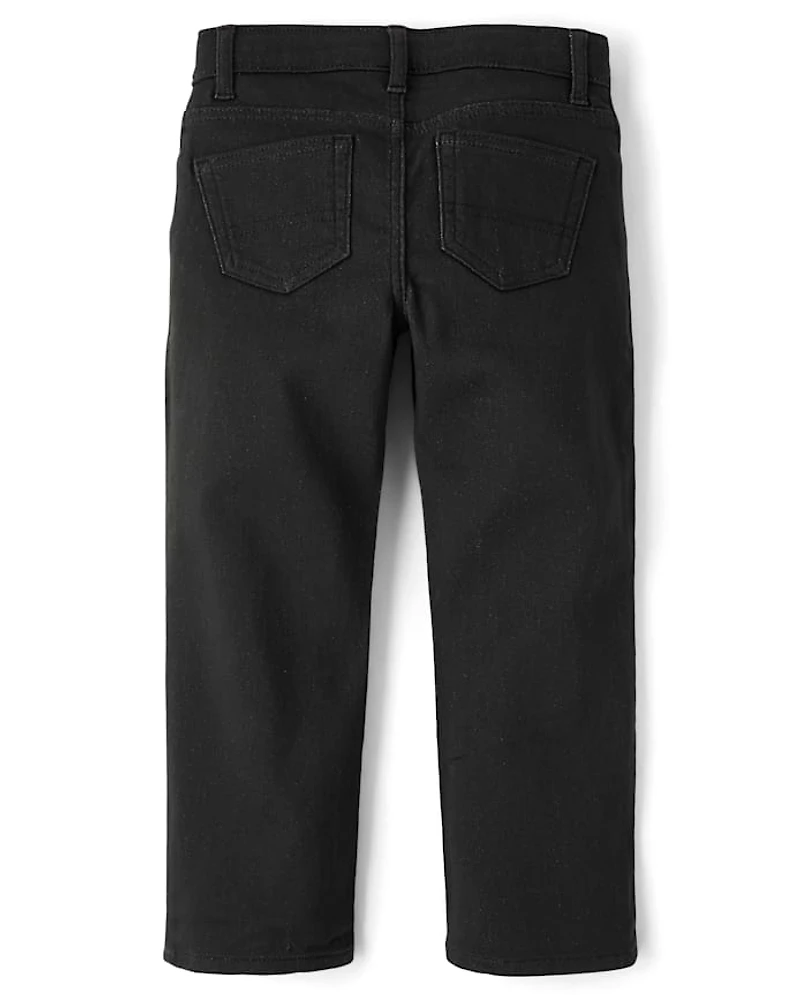 Boys Knit Straight Jeans