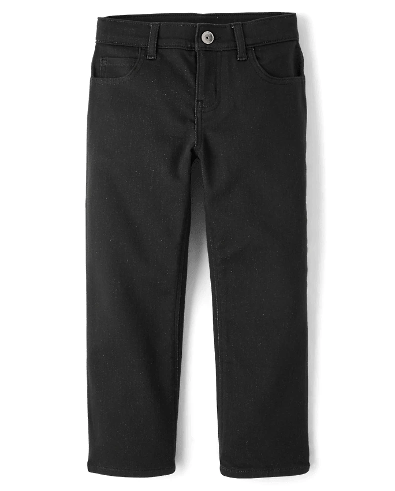 Boys Knit Straight Jeans