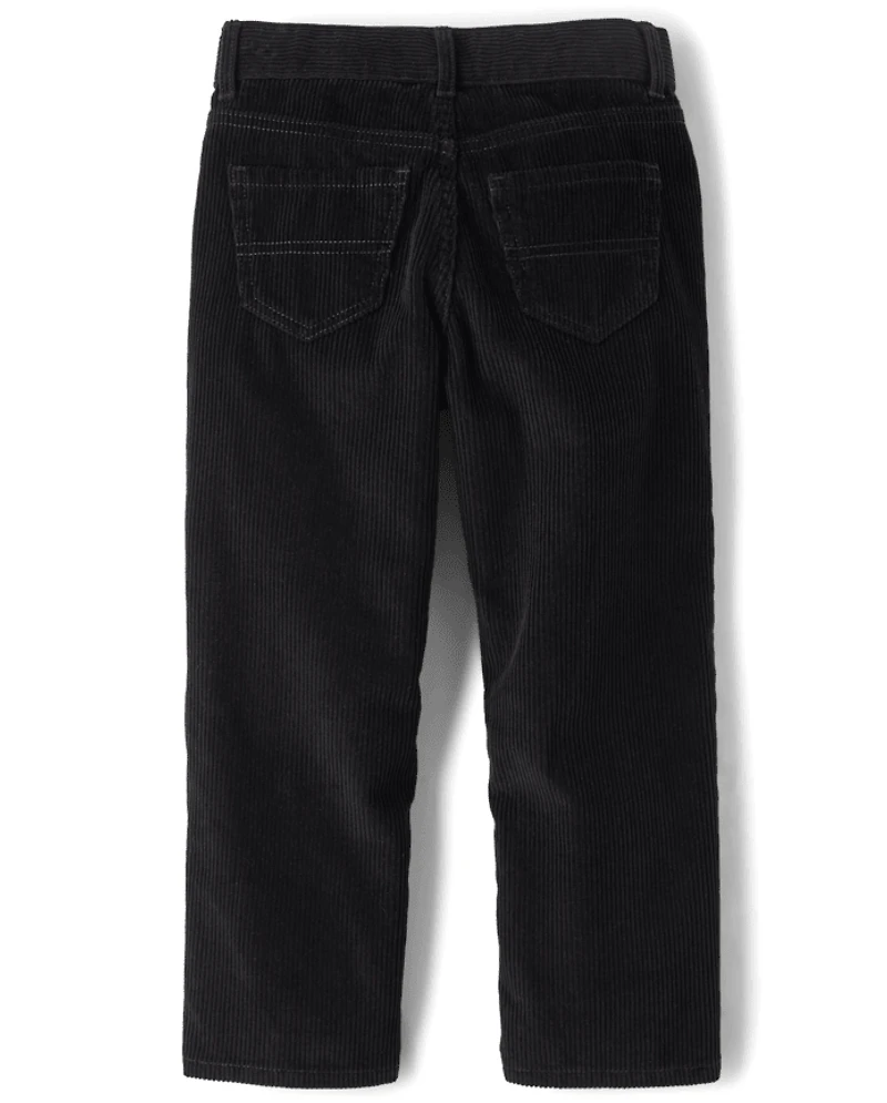 Boys Corduroy Straight Pants