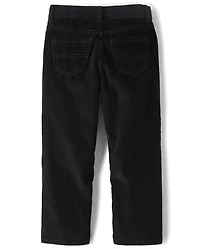 Boys Corduroy Straight Pants
