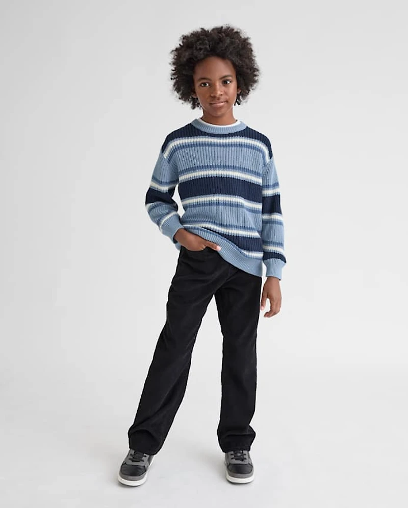 Boys Corduroy Straight Pants