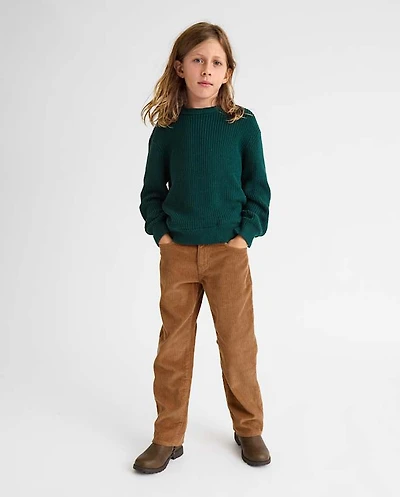 Boys Corduroy Straight Pants