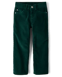 Boys Corduroy Straight Pants