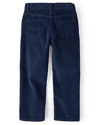 Boys Corduroy Straight Pants
