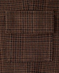 Boys Plaid Luxe Cozy Knit Baggy Cargo Pants