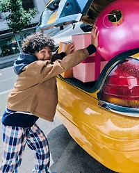 Boys Microfleece Lined Utility Jacket