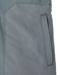 Sweat à capuche zippé en micropolaire extensible et confortable pour garçon