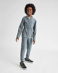Boys Stretch Cozy Microfleece Zip Up Hoodie