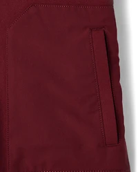 Boys Stretch Cozy Microfleece Zip Up Hoodie