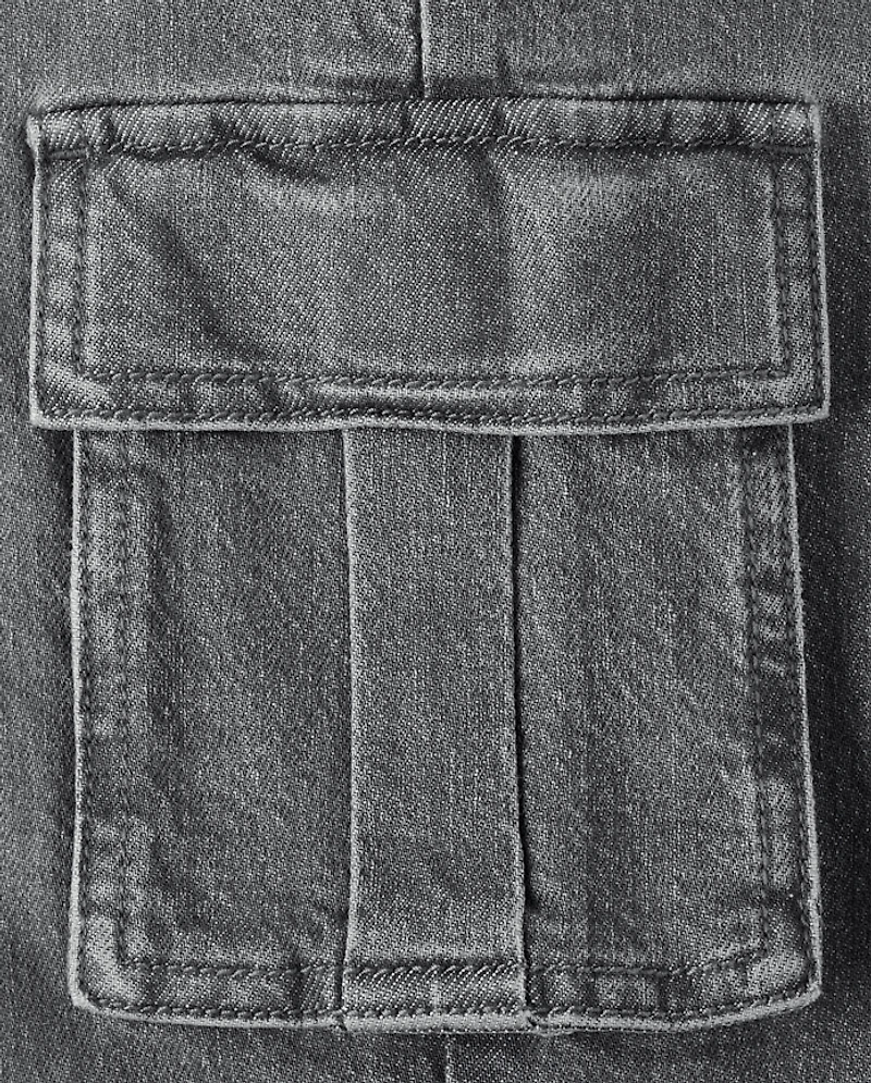 Kids Baggy Cargo Jeans