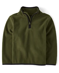 Boys Microfleece Half Zip Pullover