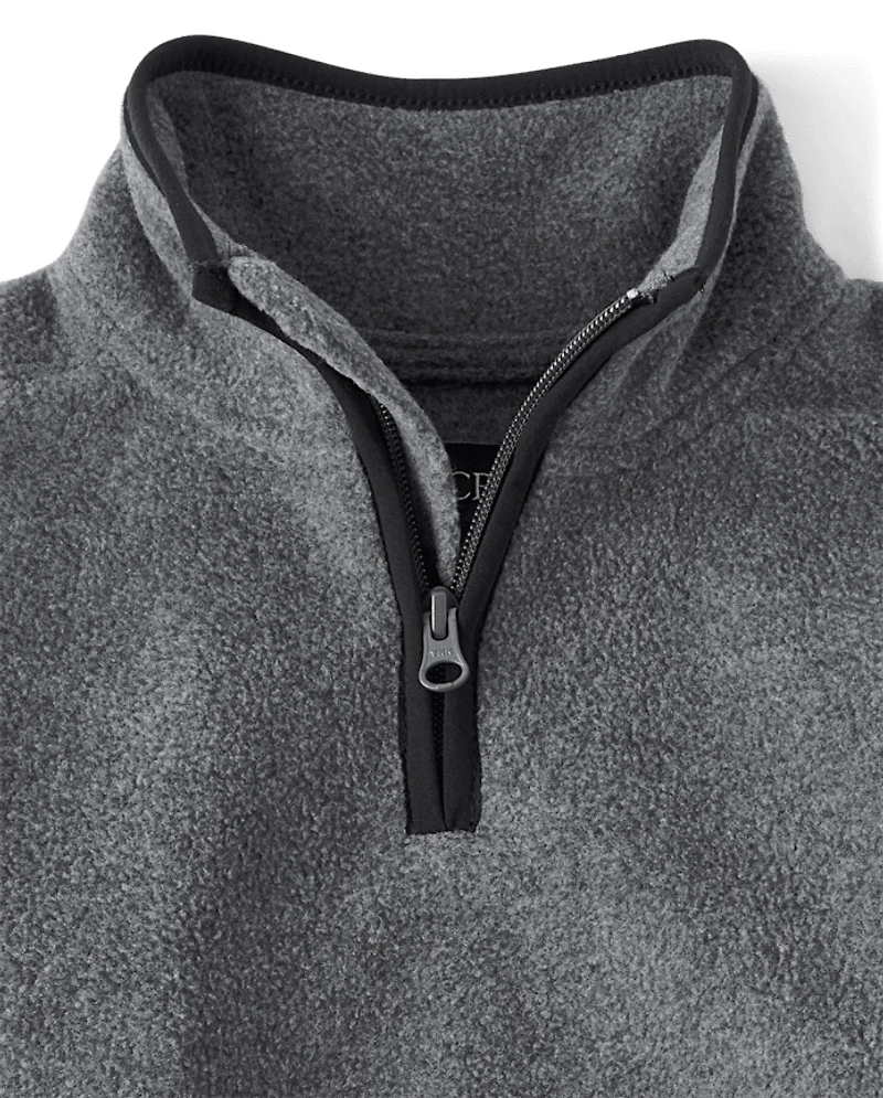 Boys Microfleece Half Zip Pullover