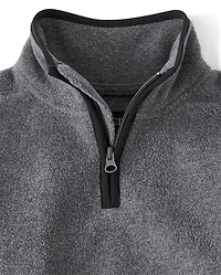 Boys Microfleece Half Zip Pullover