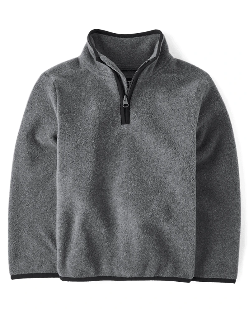 Boys Microfleece Half Zip Pullover