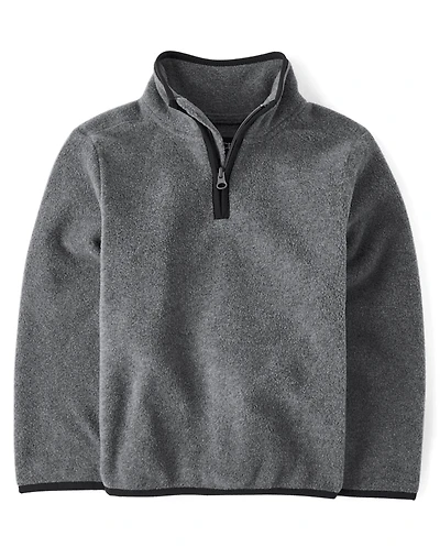Boys Microfleece Half Zip Pullover