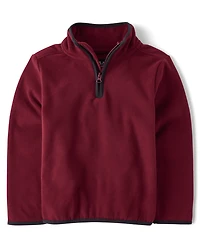 Boys Microfleece Half Zip Pullover