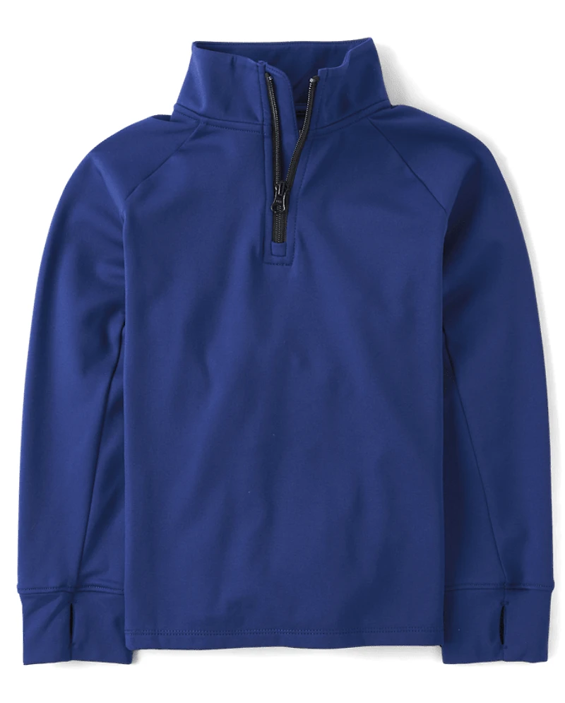 Boys Performance Cozy Tech Half Zip Pullover