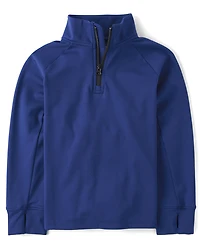 Boys Performance Cozy Tech Half Zip Pullover