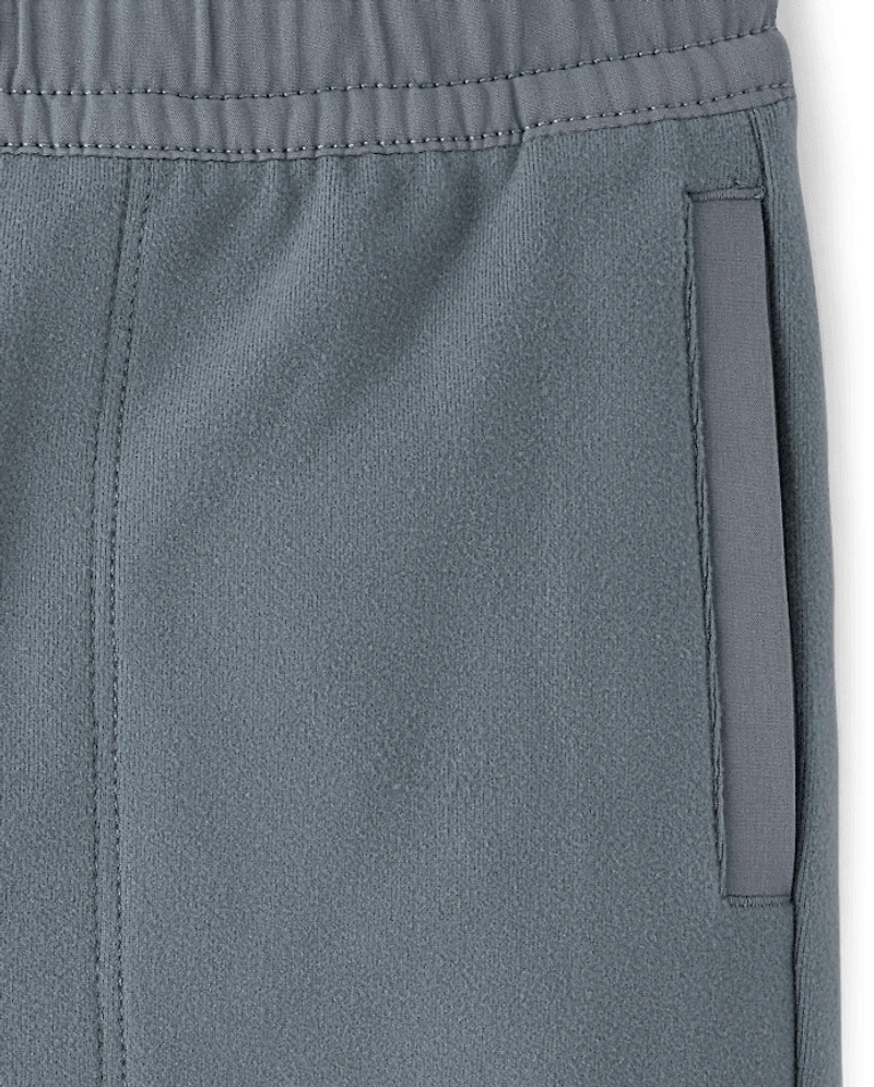 Boys Stretch Cozy Microfleece Jogger Pants