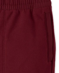 Pantalon de jogging extensible et confortable en micropolaire pour garçon