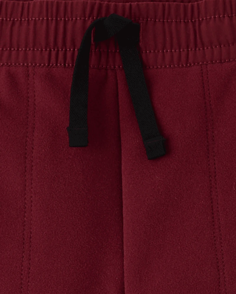 Boys Stretch Cozy Microfleece Jogger Pants