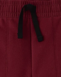 Boys Stretch Cozy Microfleece Jogger Pants