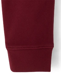 Boys Stretch Cozy Microfleece Jogger Pants