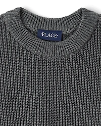 Boys Shaker Stitch Sweater