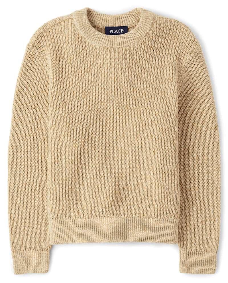 Boys Shaker Stitch Sweater