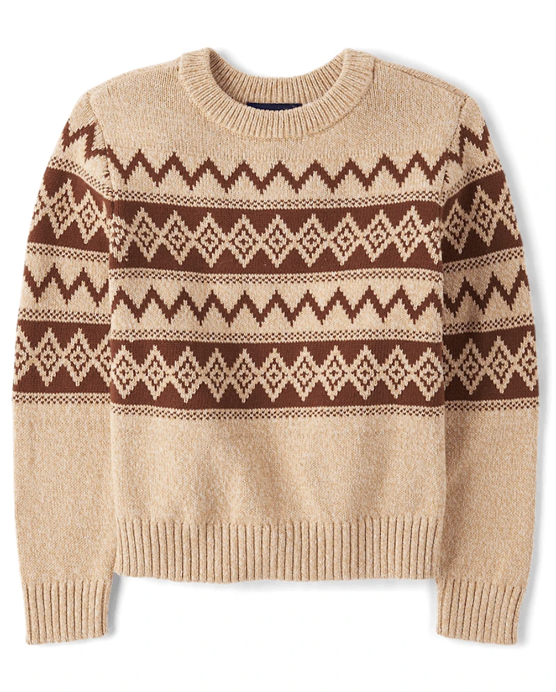 Boys Fairisle Sweater
