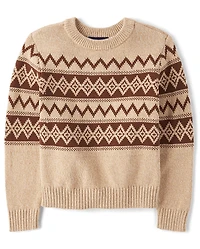 Boys Fairisle Sweater