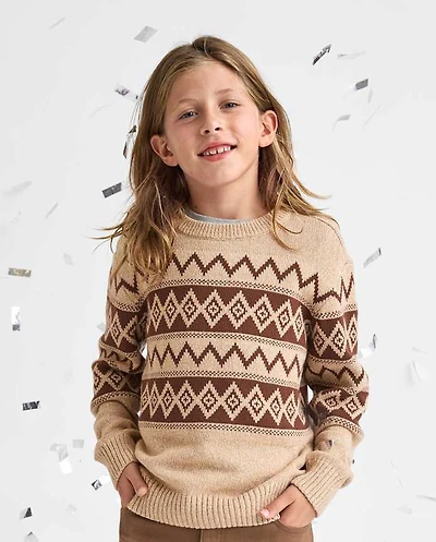 Boys Fairisle Sweater