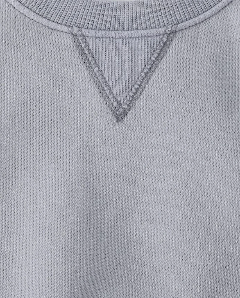 Kids Garment Dyed Premium Fleece Sweatshirt