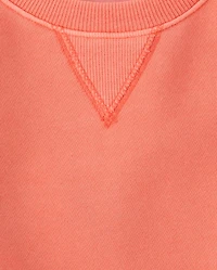 Kids Garment Dyed Premium Fleece Sweatshirt