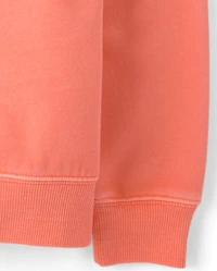 Kids Garment Dyed Premium Fleece Sweatshirt