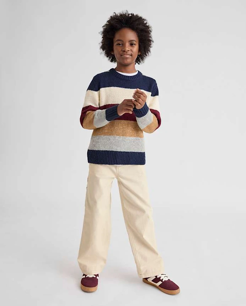 Boys Colorblock Sweater